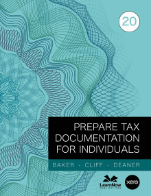 Prepare tax documentation for individuals - 20th ed.